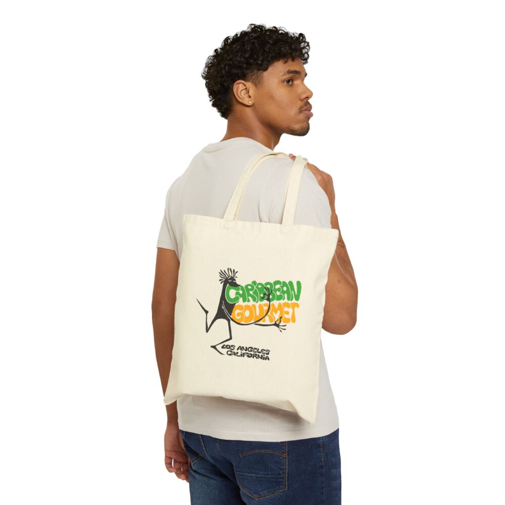 Yummy Cotton Canvas Tote Bag - Image 4